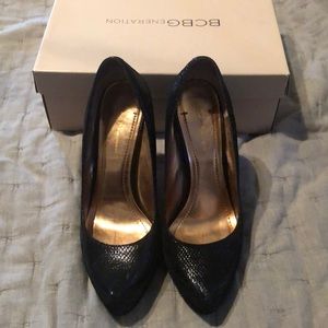 BCBGeneration black pumps. Excellent condition.